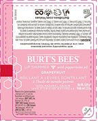 Burt's Bees 100% Natural Moisturizing Lip Shimmer, Grapefruit - 1 Tube