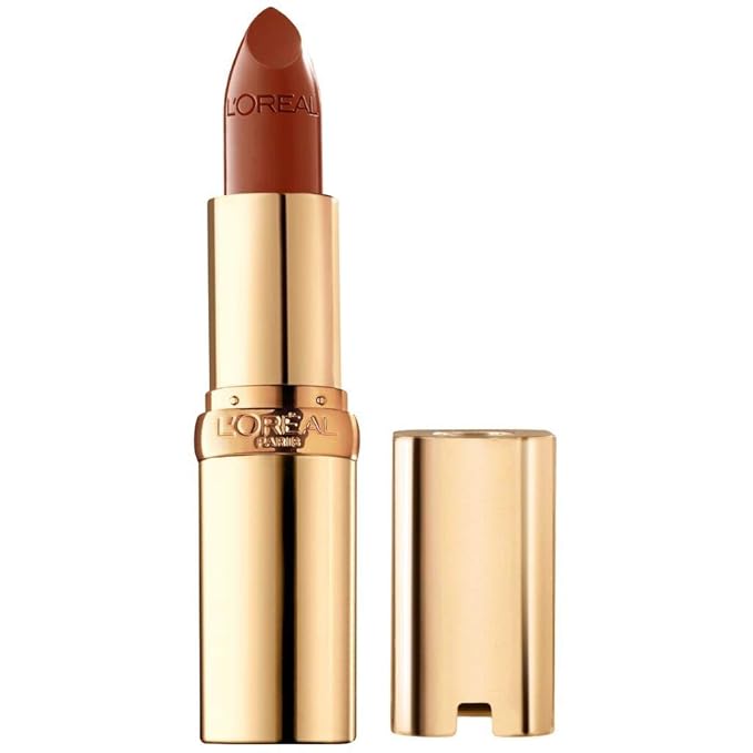 L’Oréal Paris Colour Riche Original Creamy, Hydrating Satin Lipstick with Argan Oil and Vitamin E, Cinnamon Toast , 1 Count