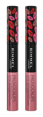 Rimmel Provocalips Lip Colour, 430 Wish Upon a Berry (Pack of 2)