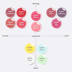 NOONI Korean Hydrating Lip Oil - Applecherry | Long-Lasting, Moisturizing, Plumping, Revitalizing for Dry Lips, Waterproof, No Peel Off, Hydrating, Nourishing Crystal Clear, 0.12 FL Oz