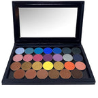 Large Magnetic Makeup Palette, Empty Magnetic Palette, Universal Magnet makeup palette for Eyeshadows, Powders, Customizable Beauty Organizer with Clear Window