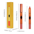 Pink Lip Liner Pencil, Smooth Matte Lipstick Crayon with Lip Pencil Sharpener for Women, Velvet Smudge Proof Smudgeproof Waterproof No Transfer Makeup Forever Lipliner 502#