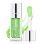 Moisturizing Lip Oil,No-Sticky Lip Gloss Lip Balm Lip Care,Fruit Flavoured Lip Oil For Dry Lip's Moisturizing Hydrating And Nourishing (016#GREEN APPLE) 0.2 OZ