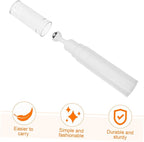 balacoo Creami Buttercream Essential Oil Eye Creams Refillable Cream Bottle Empty Roller Ball Applicator Eye Cream Applicator White Portable Acrylic Dispensing Bottle Travel