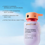Evereden Kids Shampoo | Tear-Free Detangling Shampoo for Girls with Curly or Straight Hair | Clean, Non-Toxic, and Gentle Haircare | Sulfate-Free, Hypoallergenic, Safe for Daily Use | 6.7 fl oz