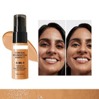 6 Colors Liquid Foundation Long-Lasting,Poreless Liquid Oil Concealer Foundation For All Skin Type,Waterproof & Sweat-Proof,Easy To Push Away,Flawless Finish Foundation,Balanced Skin Color