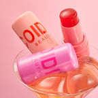 Milk Cooling Water Jelly Tint Blush,Milk Jelly Tint Sheer Lip & Cheek Stain Jelly Blush Stick. (Coral)