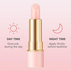 2PCS Thermochromic Lip Balm,Cat Paw Shaped Color Changing Lip Balm, Mini Cute Moisturizing Lip Balm, Long Lasting Lip Balm for Dry Lips Temperature Change Fruit Jelly Lipstick for Female Student