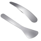 2Pcs Mini Metal Cosmetic Spatulas, Makeup Spatulas, Skincare