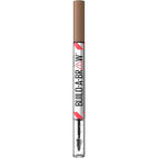 Maybelline Build-A-Brow 2-in-1 Brow Pen and Sealing Eyebrow Gel, Eyebrow Makeup for Real-Looking, Fuller Brows, Soft Brown, 1 Count