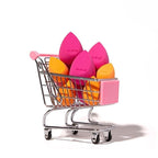 wet n wild Makeup Sponge - Low Product Absorption for Streak-Free Application, Effortless Blending Beauty for a Smooth Professional Looking Finish, Cruelty-Free & Vegan-Pink