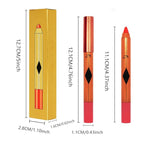 Dazzling Pink Lip Liner Pencil, Smooth Matte Lipstick Crayon with Lip Pencil Sharpener for Women, Velvet Smudge Proof Smudgeproof Waterproof No Transfer Makeup Forever Lipliner 506#