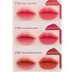 BBIA Last Velvet Tint - Soft & Creamy Matte Finish Lip Stain, Blur Effect with Velvety Texture, Long-Lasting, High Pigment, Lightweight, Non-Drying, Vegan, Korean Lip Makeup (V17 MORE PLEASANT)