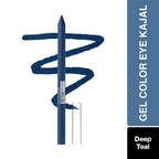 Maybelline TattooStudio Long-Lasting Sharpenable Eyeliner Pencil, Glide on Smooth Gel Pigments with 36 Hour Wear, Waterproof, Deep Teal, 1 Count