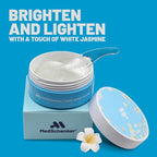 White Jasmine Eye Patches - Korean Eye Patches for Puffy Eyes - Collagen Eye Mask - Under Eye Patches Korean - Puffy Eyes and Dark Circles Treatment, Spa Masks for Women & Men - 60 pcs