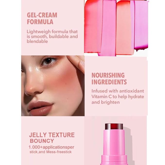 Milk Jelly Blush Makeup, Milk Cooling Water Jelly Cooling