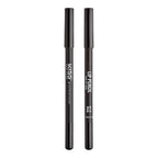 Professional Slim Lip Pencil, Creamy Soft Lip Liner, Smooth Long-Lasting Rich Lip Color, Natural Lip Makeup, Water-Resistant Lip Crayon (Black)