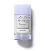 A La Maison de Provence Natural Aluminum-Free Deodorant Traditional French Milled Formula | Long Lasting Safe and Effective | Free of SLS, Parabens and Sulfates (2.4, Unscented)