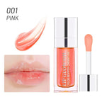 Lip Color Lip Oil, Hydrating, Plumping, Glossy Finish (#01 Pink, 2 Pack)