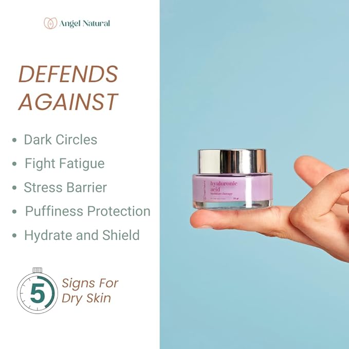 Retinol Under Eye Cream For Dark Circles & Puffiness, Daily Fine Line and Wrinkle Cream, Anti Aging Line Smoothing, Korean Skin Care Treatment for Women and Men 0.7 Fl Oz