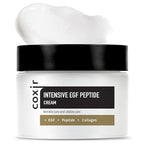 coxir INTENSIVE EGF PEPTIDE CREAM l Day&Night Firming Cream l EGF(Epidermal Growth Factor), Peptides, Niacinamide, Panthenol, Collagen l Korean Skincare [50ml/1.69fl.oz]