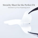 Spa Treatment HAS Stretch iSheet exo Japanese, Under Eye Patches for Puffy Eyes and Dark Circles, Eye Mask, Under Eye Masks, Wrinkles, Eyebag, Eye Masks for Dark Circles and Puffiness (30 Pairs)