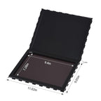 Extra Large Magnetic Palette Checkered Black Empty Makeup