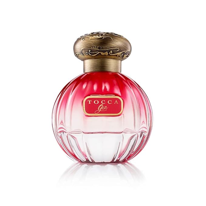 Tocca Women's Perfume, Gia Fragrance, 1.7oz (50 ml) - Warm Floral, Pink Peppercorn, Tangerine, Turkish Rose - Hand-Finished Bottle