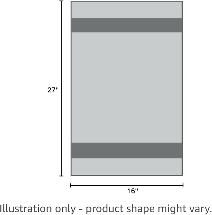 ForPro Professional Collection Premium Bleach Tough Salon Towels, Black, 100% Cotton, Bleach-Proof Towels, Stain Resistant, 16" W x 27" L, 24-Count