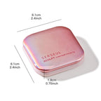 Powder Contour Palette, Matte Finish, Brown Color Family, 0.17 Ounce, Palette, Unisex, Compact, Not Water Resistant, Contour Face Makeup, Milk Tea Grey, All Skin Tones