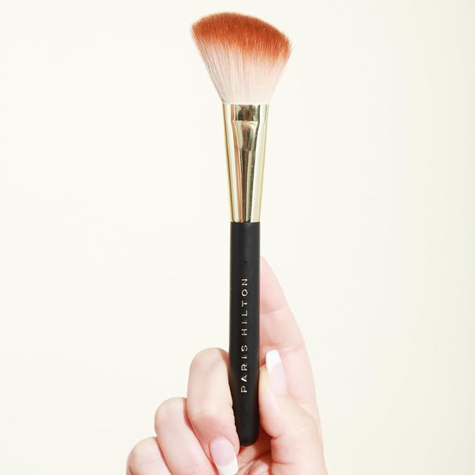 Paris Hilton Define Your Light Set - Blendable Highlighter Makeup with Vibrant Blush, Bronzer and Contour Palette - Makeup Palette with Brush - 1 pc