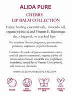 Cherry Lip Balm Collection, Vegan Lip Lips,