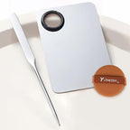 Professional Stainless Steel Makeup Palettes Makeup Spatula set,