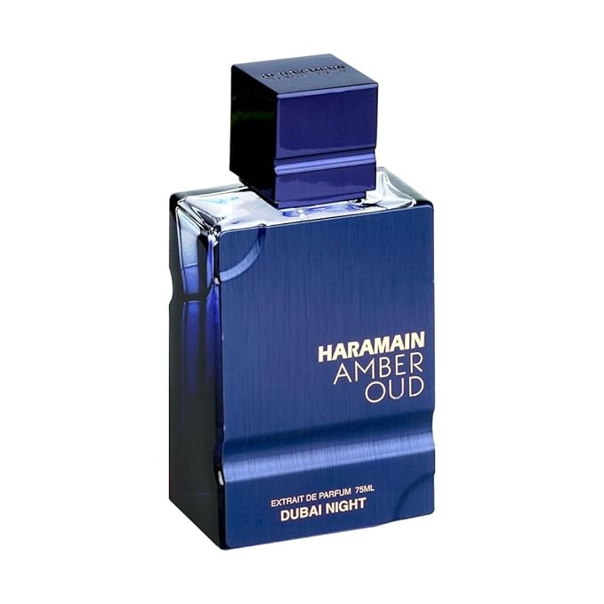 Al Haramain Amber Oud - Dubai Night Edition for Unisex - Arabian Perfume for Women and Men - Oriental Woody Fragrance - Long Lasting Arabic Cologne - Extrait De Parfum Spray - 2.53 oz