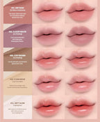 Heart Percent Dote On Mood Lip Pencil, Long-Lasting Creamy Lip Crayon Smooth Color Liner Retractable Lipstick Pencil 0.8g, #08. Cloudy Mauve