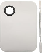 FOMIYES Makeup Palette, Makeup Mixing Palette, Stainless Steel