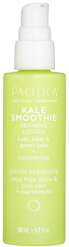 Pacifica Face Moisturizer - Kale Smoothie Face Lotion w/Niacinamide, Copper, Super Foods & Plant Extract - Reduces Pore Size & Redness, Improves Skin Texture Vegan & Cruelty-Free Dermatologist Tested