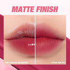 LANGMANNI Lip Oil Tint | Hydrating & Long-Lasting Lip Stain | Moisturizing And High Gloss Makeup,Non-Sticky Lip Stain For Watery And Silky Smooth Lips(#1 Soft Petal Pink)