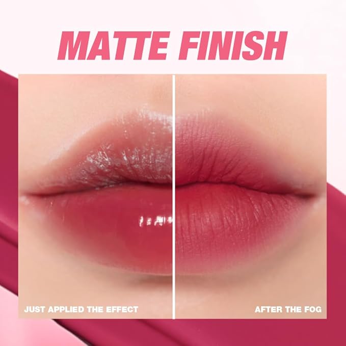 LANGMANNI Lip Oil Tint | Hydrating & Long-Lasting Lip Stain | Moisturizing And High Gloss Makeup,Non-Sticky Lip Stain For Watery And Silky Smooth Lips(#1+2+3)