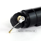 Ambition Soldier Rotary Battery Pen with Extra Battery Tattoo Cartridge Machine 2400mAh Wireless Power Coreless Motor Digital LED Display Tattoo Equipment Supply (Polish Black)