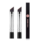 Eyeliner Brush Fine Angled - PRO Precision Gel Eye Liner Makeup Brush -Ultra Thin Slanted Flat Angle - Premium Cruelty Free Synthetic Bristles (E835 2piece)
