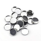 30 Pieces Empty Round Metal Tin Palette Pans