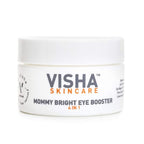 Skincare Mommy Bright Eye Booster 4 in 1 Cream for Dark Circles and Puffiness Under Eyes, Fine Lines and Wrinkles Eye Cream, Safe to Use During Pregnancy and Nursing 0.5oz