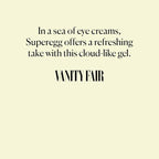 SUPEREGG Phyto Bounce Eye Contour Solution: For vibrancy and restoration. Concentrated solution cream with Tremella Mushroom and Peptides. 15ML / 0.5 FL OZ