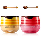Bee Lip Balm Honey Pot,Honey Lip Exfoliator