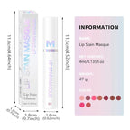 Matte Lip Gloss Peel Off Masque - Peel Off Lip Stain Tattoo, Light Pink Peel Off Lip Tint，Long Lasting Waterproof Transfer-proof Lip Mask Lip Stain Peel Off Lip Gloss,Stay Lip Makeup 03#