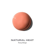 Morphe Hot Shot Blush Drops - Hydrating, Buildable Liquid Blush for Cheeks with Niacinamide and Antioxidants- Buildable, Waterweight Formula for a Natural Finish - Natural Heat (0.5 Fl Oz)