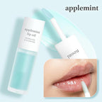 NOONI Korean Hydrating Lip Oil - Applemint | Long-Lasting, Moisturizing, Plumping, Revitalizing for Dry Lips, Waterproof, No Peel Off, Hydrating, Nourishing Crystal Clear, 0.12 FL Oz