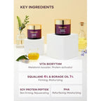 Age Control Nutrition Sleeping Mask, 2.70 fl.oz.(80g), Age Control Overnight Face Mask with PHA, PEPTIDE, Plant Squalane, Hydrating, Firming, Glowing Skin