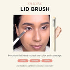 HALEYS Makeup Brush Set 5 pcs: Soft, Streak-free, Perfect Blending, Buff, Blurs and Smooth, Premium Luxury Vegan Bristles, For Liquid, Cream or Powder, Vegan, Cruelty-free, Sustainable Wood